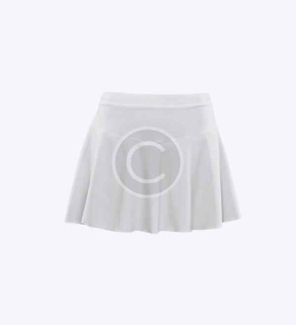 Lined Tennis Skirt - Image 2